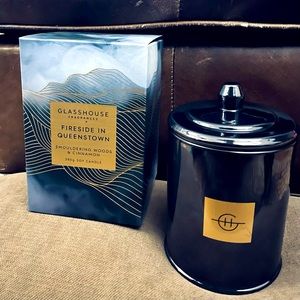 Glasshouse Fragrances 380g Soy Candle Fireside in Queenstown - Limited Edition
